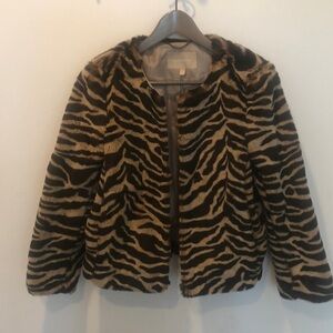 Banana Republic Faux Fur Jacket